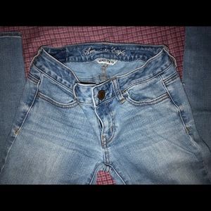 American Eagle low rise skinny jeans size 1